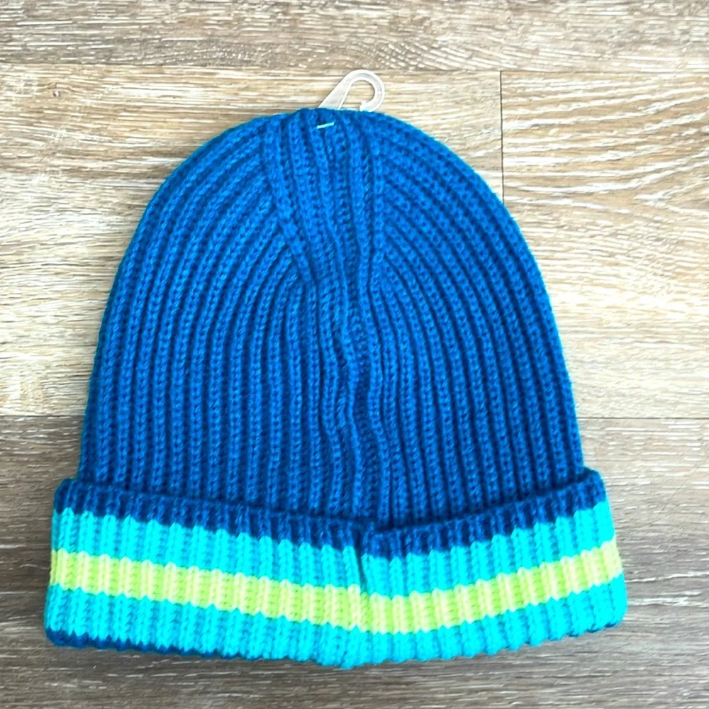 New NWT Disney Parks Disneyland castle knit beanie hat OS